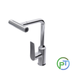 Waterfall Kitchen Faucet with Pull-Out Spout