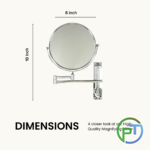 360° Dual-Sided Magnifying Mirror - Image 3