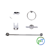 5-Piece Bathroom Accessories Set
