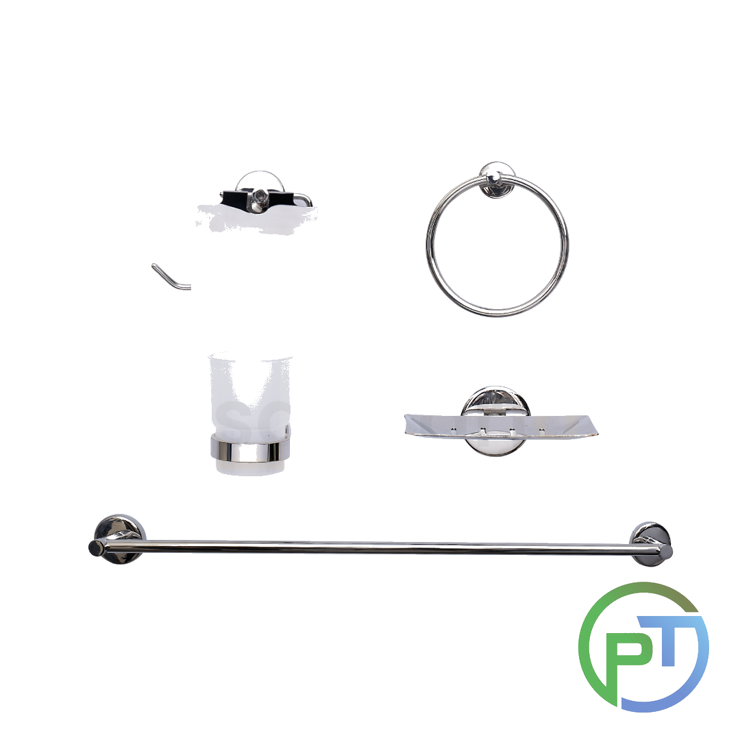 5-Piece Bathroom Accessories Set