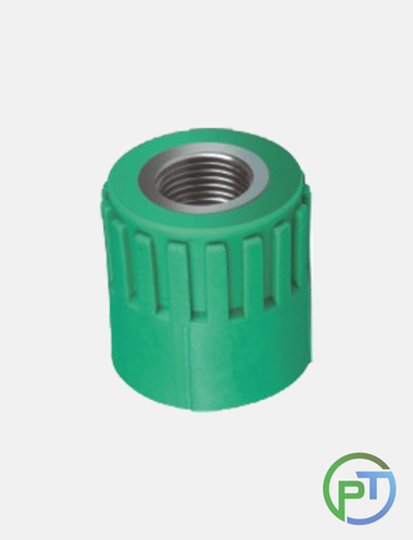 Socket Female Metal 20mm x 1/4in