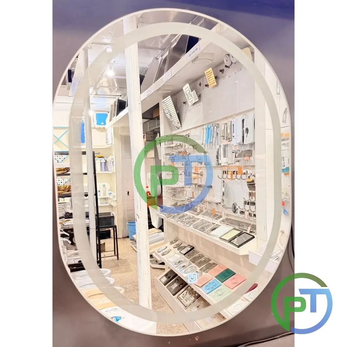 Round LED bathroom mirror in Multan