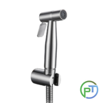 Toilet Shower Matt SS - Stainless Steel With Chain Pipe (Code 972)