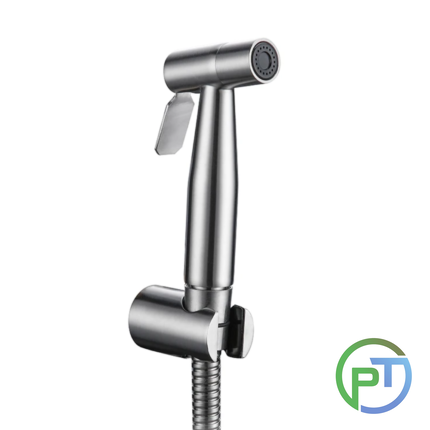 Toilet Shower Matt SS - Stainless Steel With Chain Pipe (Code 972)