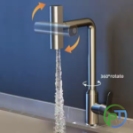 Waterfall Kitchen Faucet with Pull-Out Spout - Image 6