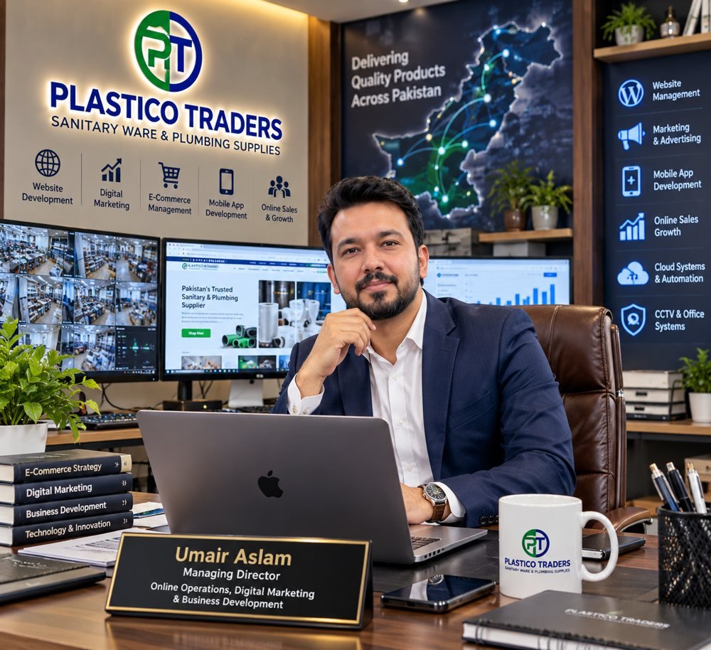 Umair Aslam – Managing Director · Online Business & Marketing