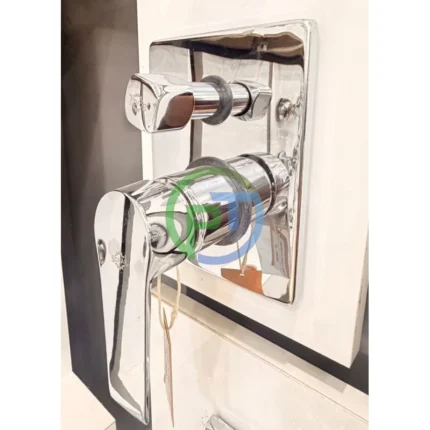 Elegant chrome concealed shower mixer set in Multan